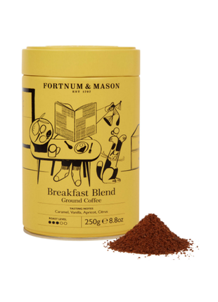 Fortnum & Mason Breakfast Blend Ground Coffee Tin 250g