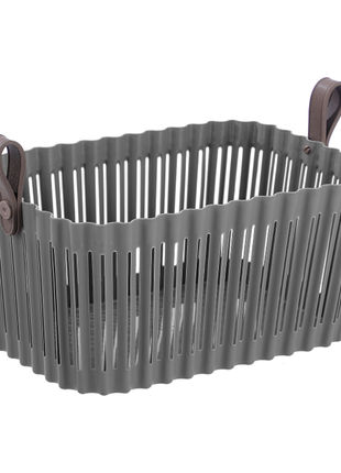 Ayo Rectangular Basket With 2 Holders