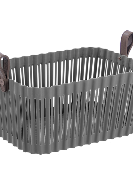 Ayo Rectangular Basket With 2 Holders