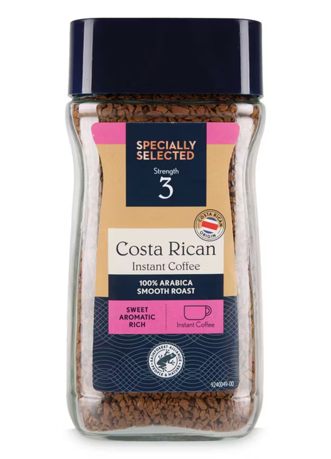 Specially Selected 3 Strength Costa Rican Instant Coffee