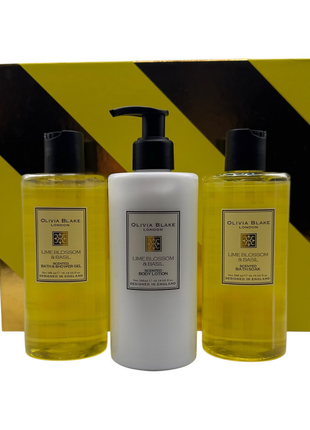 Olivia Blake Lime Blossom & Basil Ultimate Bathing Collection