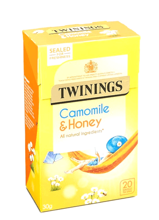 Twinings Camomile & Honey Tea 20 tea bags — product pack shot