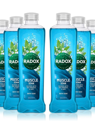Radox Bath Muscle Soak-500ml by 6