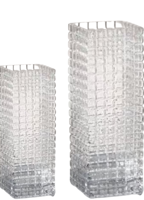 Square Glass Vase