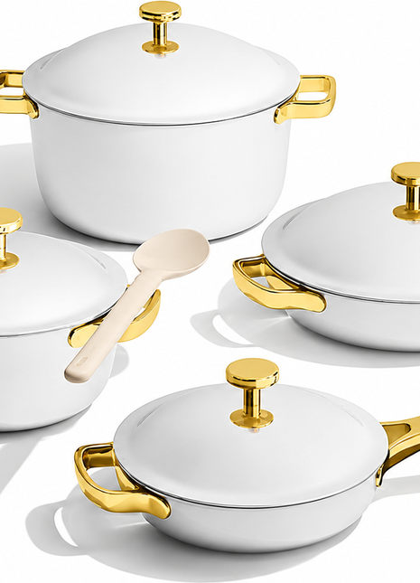 Our Place Titanium Cookware Set Pro - Chrome Gold