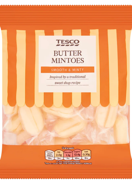 Tesco Butter Mintoes 200g