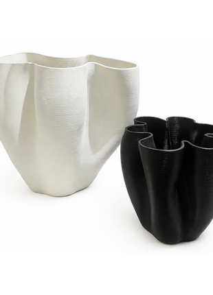 Black & White Founder Small Vase