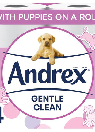 Andrex Gentle Clean Tissue-4 rolls
