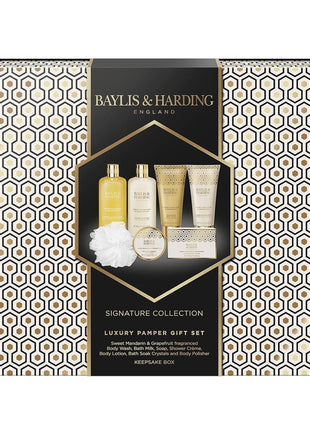 Baylis & Harding Luxury Pamper Gift Set Keepsake Box - Sweet Mandarin