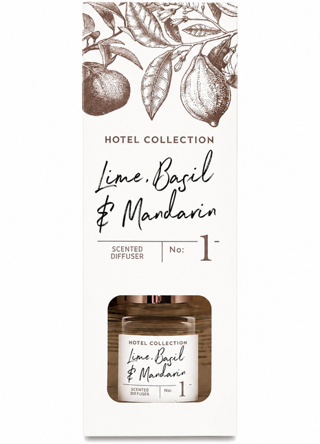 Hotel Collection Diffuser- Lime & Basil 100ml