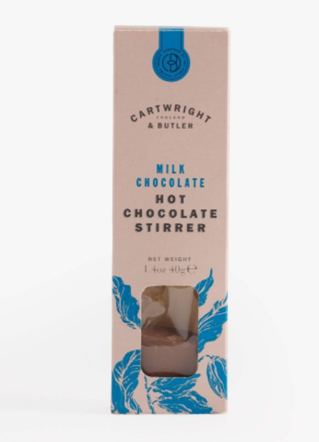 Cartwright & Butler Milk Hot Chocolate Stirrer 40g