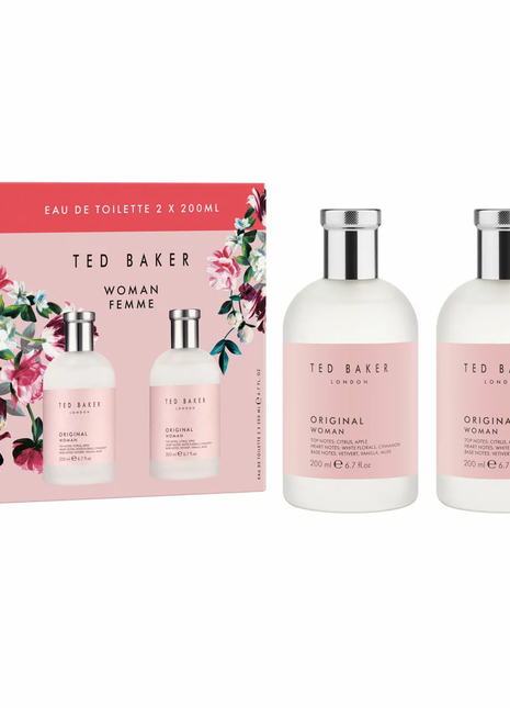 Ted Baker EAU De Toilette 2 x 200ml-Women Femme