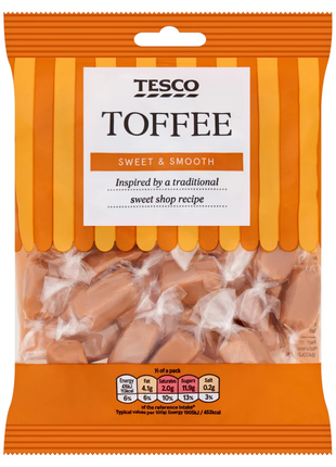 Tesco Toffee 175g