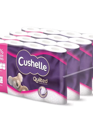 Cushelle Quilted Luxury Tissue 4x 8rolls