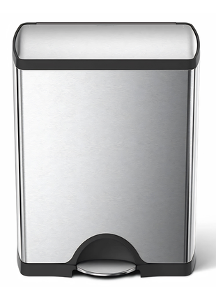 Simple Human Stainless Steel Rectangular Step Can-50L