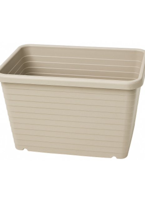 Home Art Rectangular Planter Grey-6L