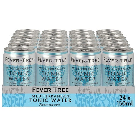 Fever Tree Light Mediterranean Tonic Water-150ml by 24