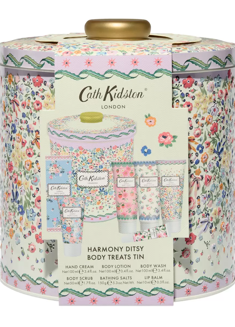 Cath Kidston Harmony Ditsy Body Treats Tin