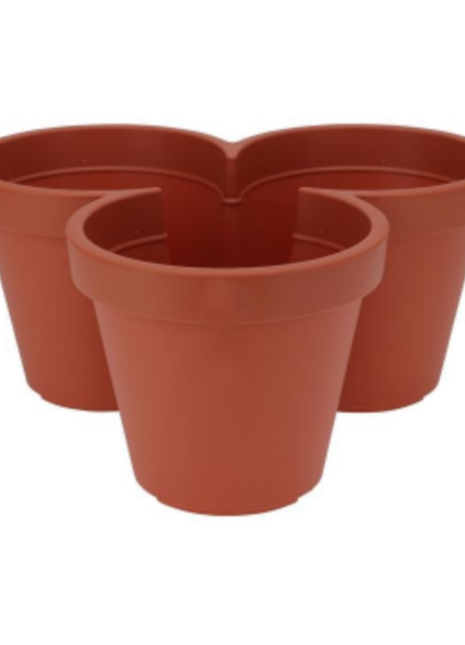 Parkside 3 in 1 plant pot 14L each-Burnt orange