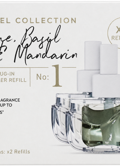 Hotel Collection Plug -in Diffuser 40ml-Lime & Basil