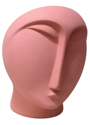 Short Pink Face Decor