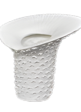Serve White Vase