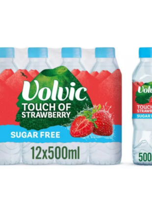 Volvic Touch of Strawberry Sugar Free 12 X 500ml