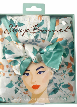 Oversized Sleep Bonnet-Green