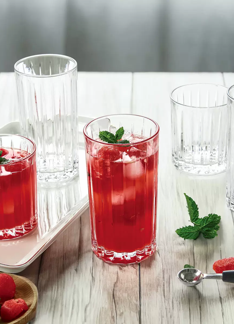 Crystal King 16Pcs Glass Drink Set