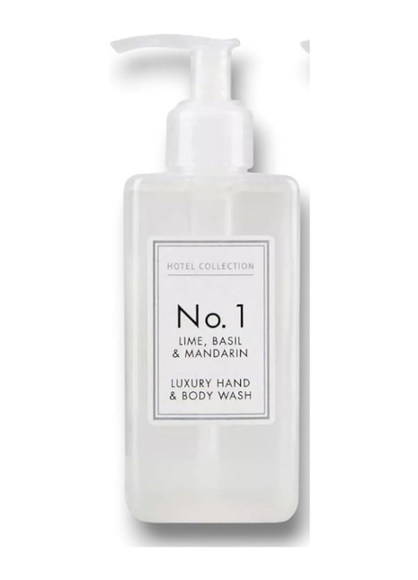 Hotel Collection Lime and Basil Luxury Hand & Body Wash-250ml