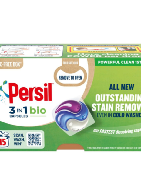 Persil Bio Capsules 15 Wash-Green 316.5g