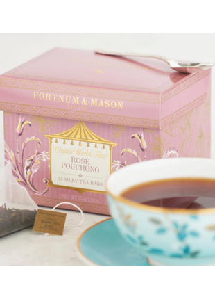 Fortnum & Mason Rose Pouchong 15 Silky Tea Bags 37.5g