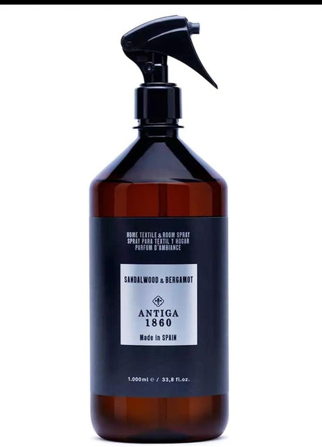 Antiga Room spray 1,000ml (Sandalwood & bergamot)