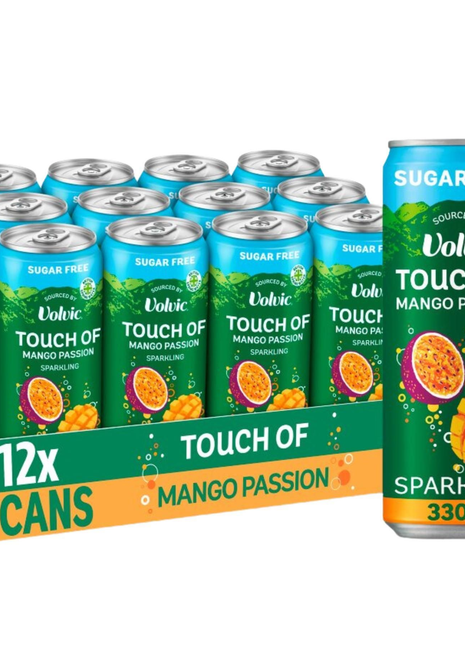 Volvic Touch of Sparkling Mango Passion 12 X 330ml