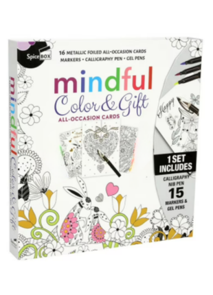 Spice Box Mindful Color & Gift All Occasion Cards