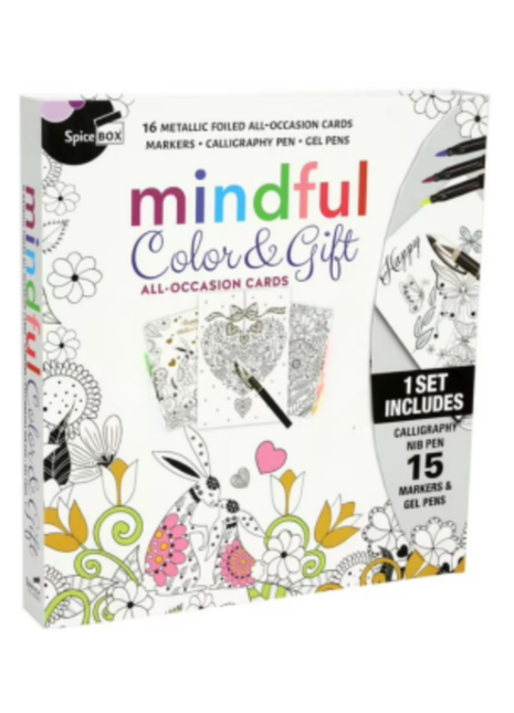 Spice Box Mindful Color & Gift All Occasion Cards