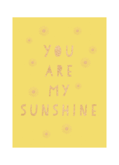 Inspirational Books- You Are My Sunshine