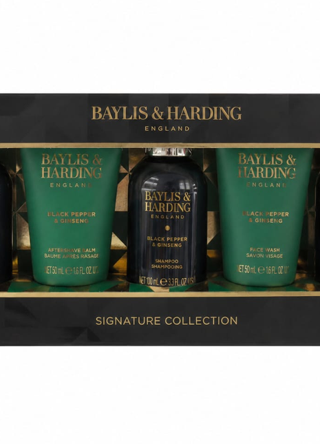 Baylis & Harding Signature Collection Black Pepper & Ginseng Black & Green