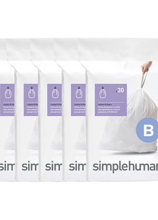 Simple Human Code B Custom Bin Liners 150 Pack