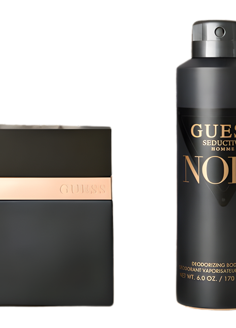 Guess Seductive Homme Noir Gift Set For Men