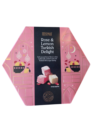 Specially Selected Rose And Lemon Turkish Delight