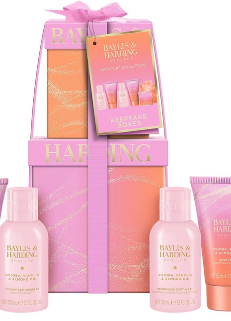 Baylis & Harding Signature Collection- Keepsake Duo Boxes-Pink