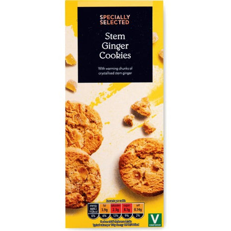 Specially Selected Stem Ginger Cookies 200g