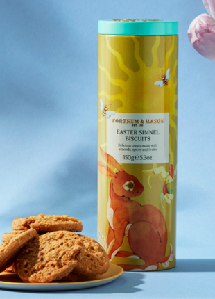 Fortnum & Mason Spiced Simnel Biscuit Tin 150g