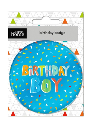 George Home Birthday Badge (Boy)