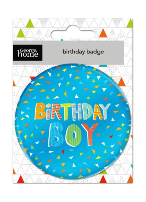 George Home Birthday Badge (Boy)