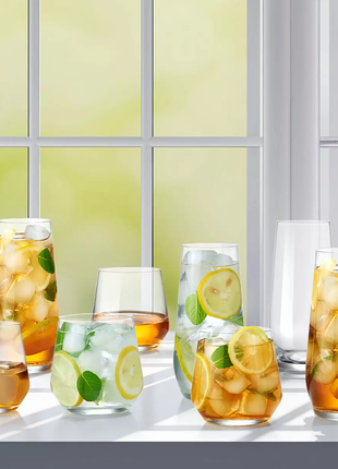 ARKA Glass Drink Set 16 Pcs