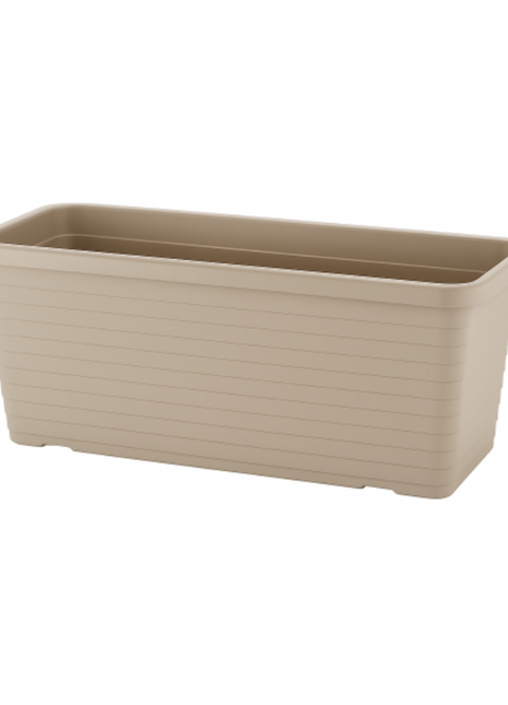 Home Art Rectangular Planter Grey-16L