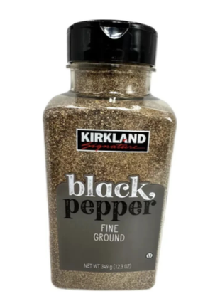 Kirkland Fine Ground Black Pepper 349g