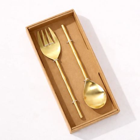 Venus Impex Servers Spoon Gold